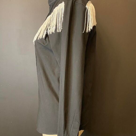 Cowboy Fringe Blouse by St. Rapheal - Picture 5 of 8